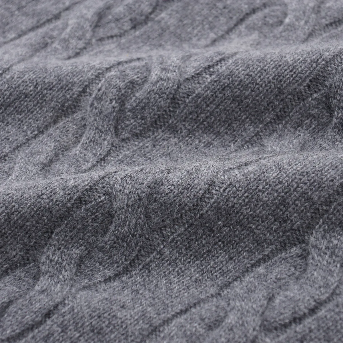 Manrico Cable Knit Cashmere Sweater