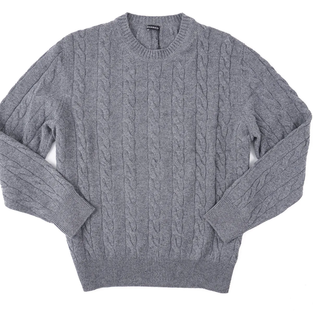 Manrico Cable Knit Cashmere Sweater