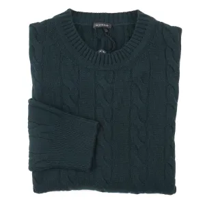 Manrico Relaxed-Fit Cable Knit Cashmere Sweater