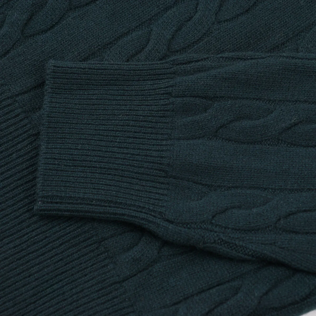 Manrico Relaxed-Fit Cable Knit Cashmere Sweater