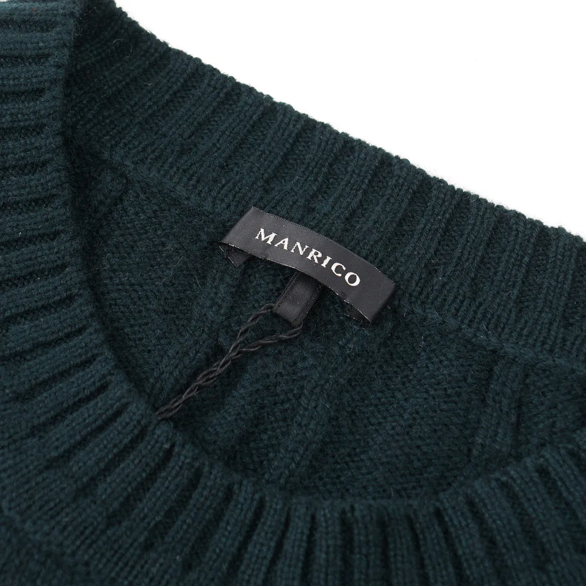 Manrico Relaxed-Fit Cable Knit Cashmere Sweater
