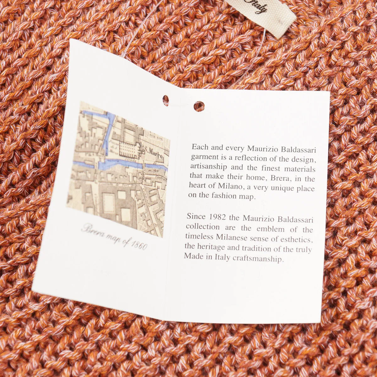 Maurizio Baldassari Heavy Cardigan Sweater