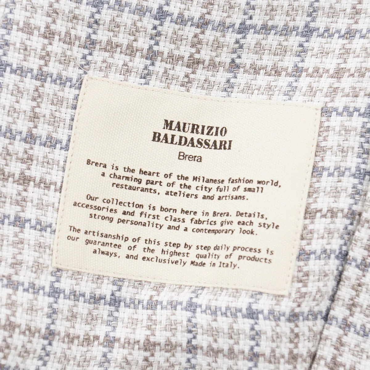 Maurizio Baldassari Hemp and Wool Jacket