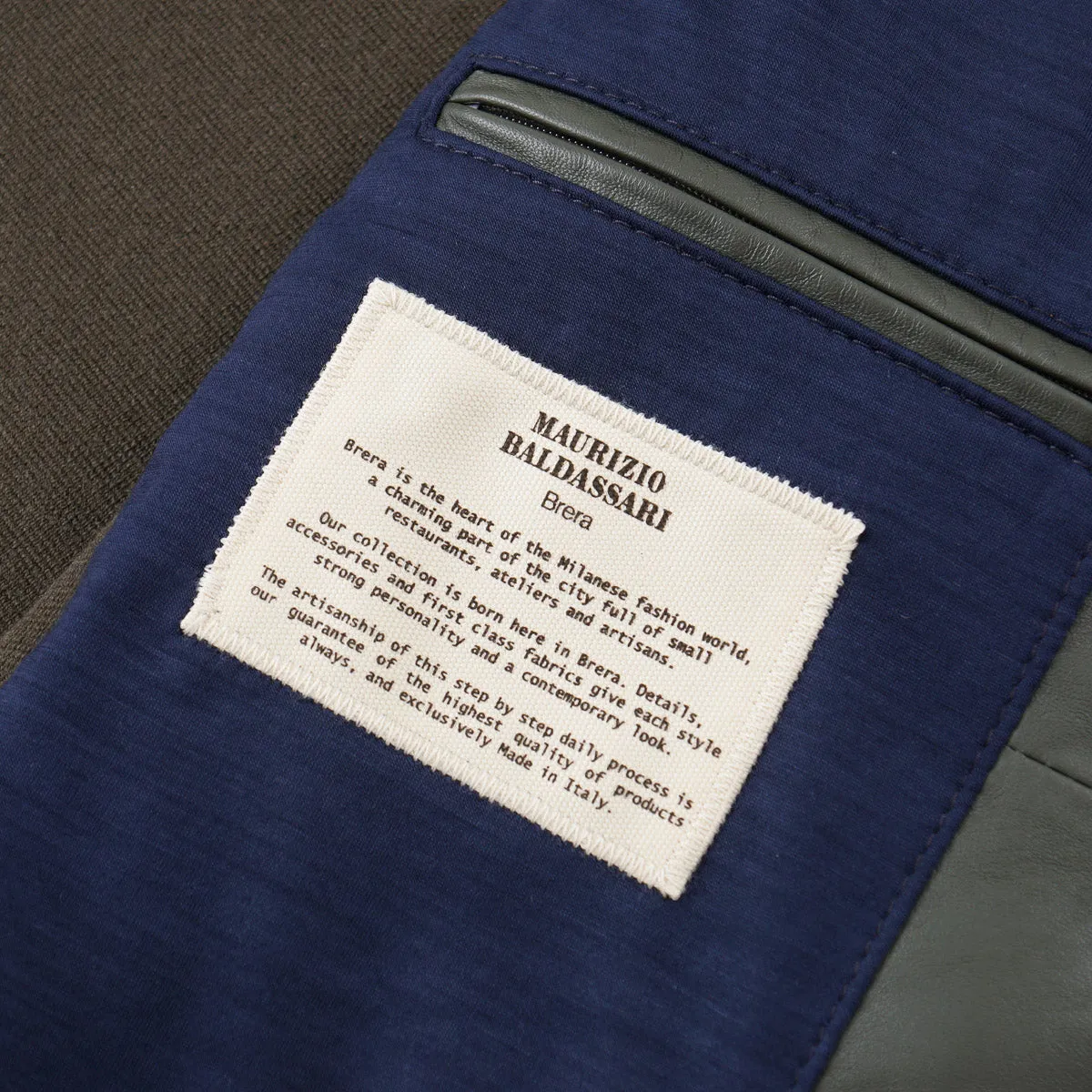 Maurizio Baldassari Nappa Leather Vest