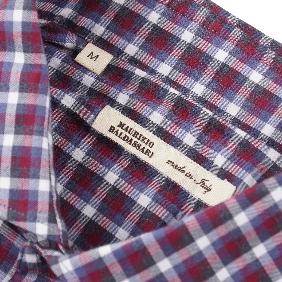 Maurizio Baldassari Soft Twill Cotton Shirt