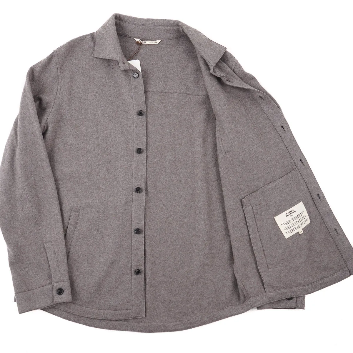Maurizio Baldassari Solferino Cashmere Overshirt
