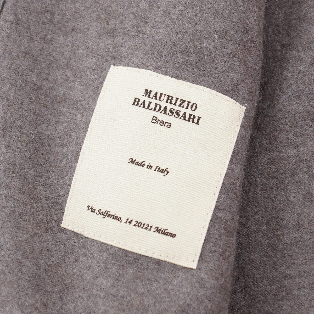 Maurizio Baldassari Solferino Cashmere Overshirt