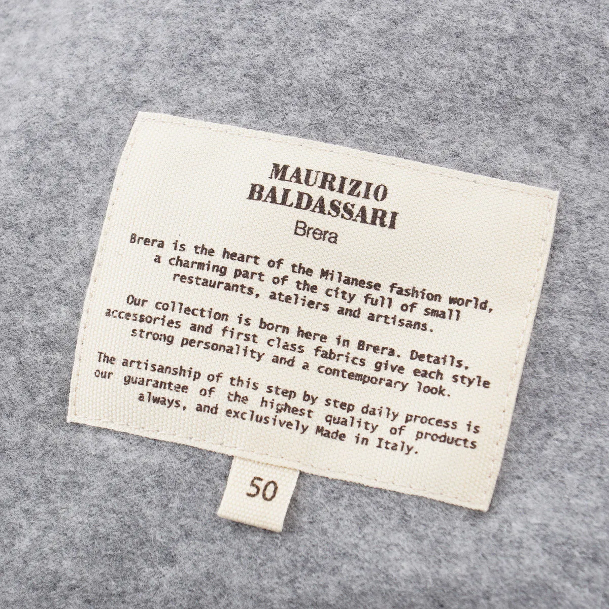 Maurizio Baldassari Solferino Cashmere Overshirt