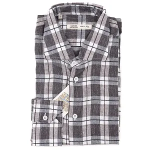 Maurizio Baldassari Woven Linen Shirt