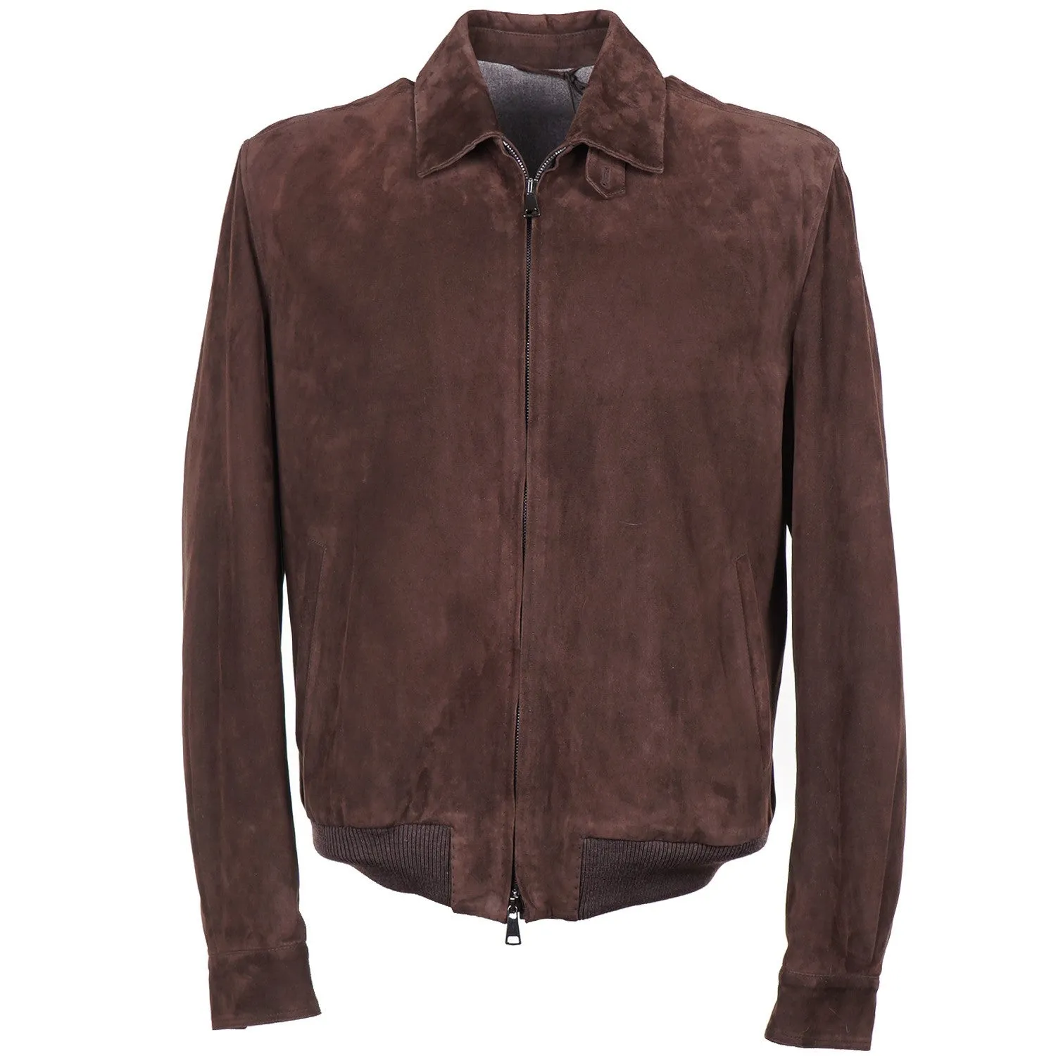 Rifugio Wool-Lined Suede Aviator Jacket