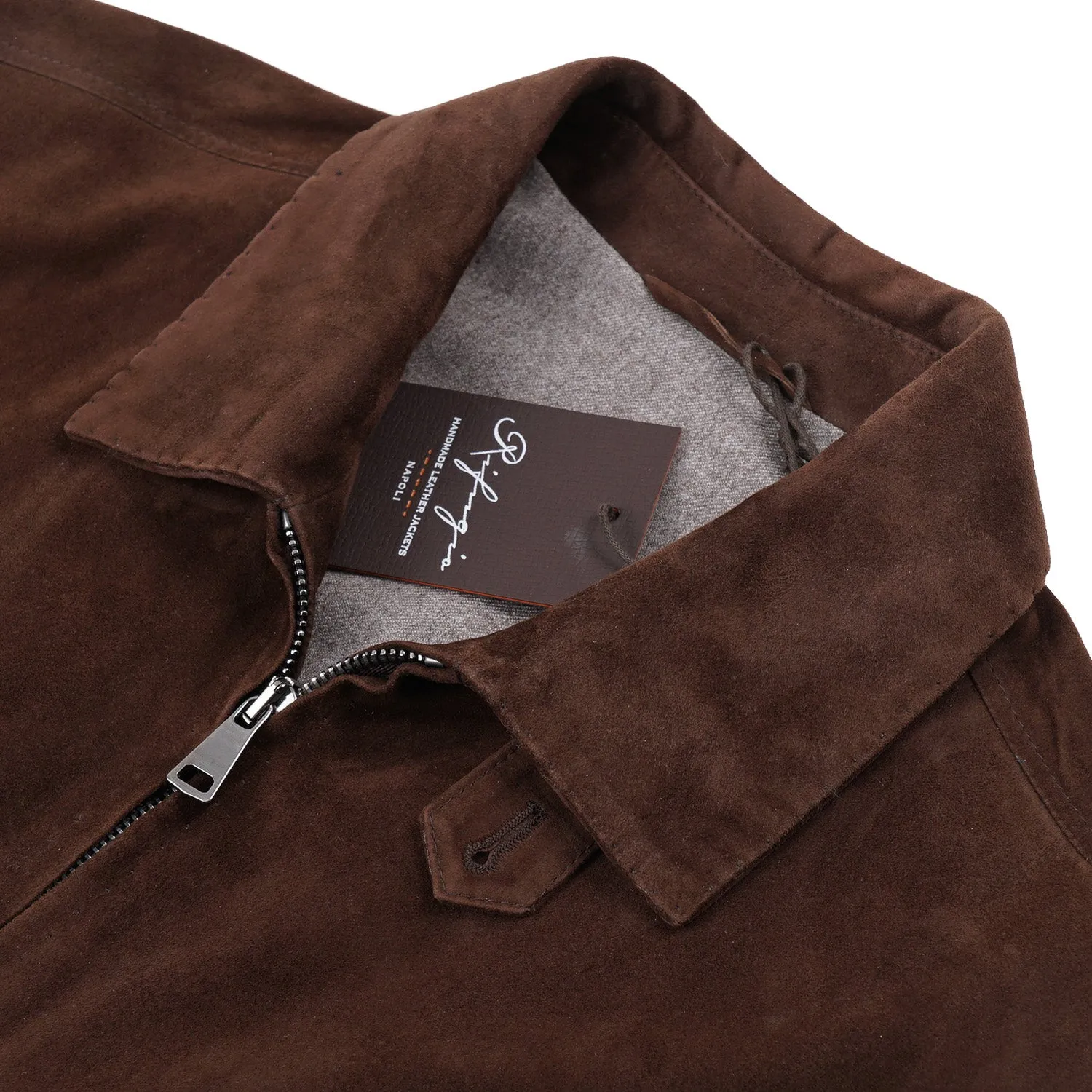 Rifugio Wool-Lined Suede Aviator Jacket