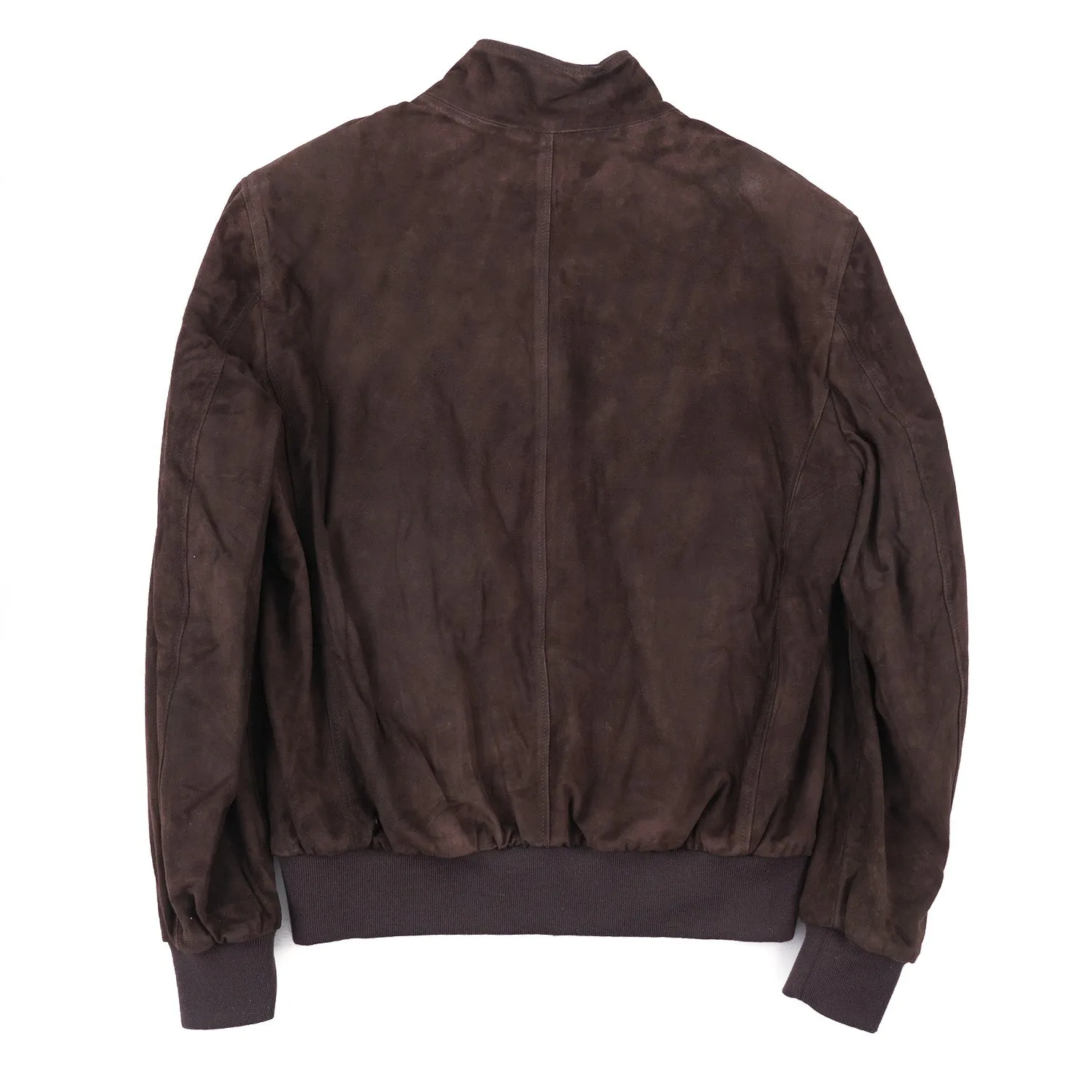 Rifugio Wool-Lined Suede Bomber Jacket