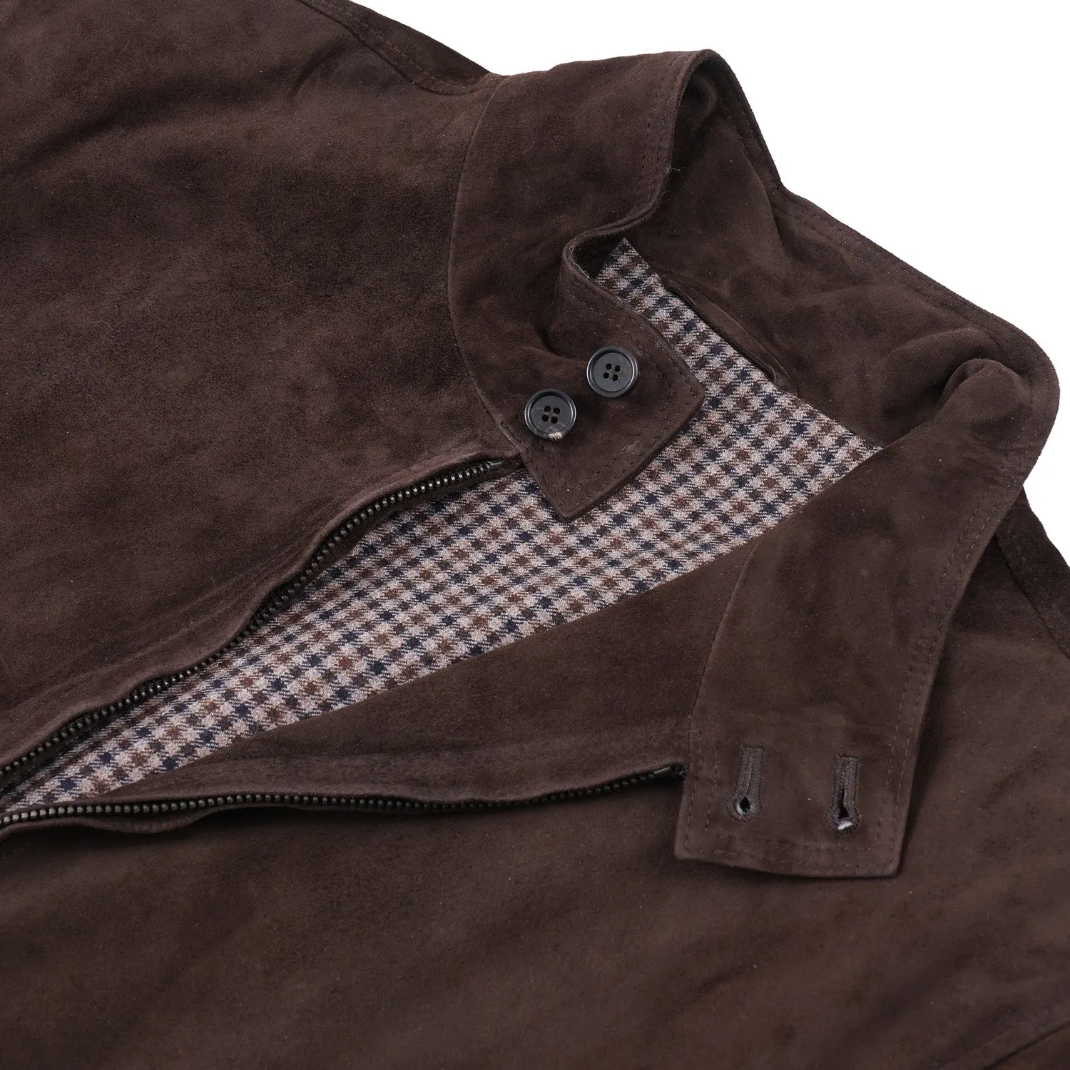 Rifugio Wool-Lined Suede Bomber Jacket