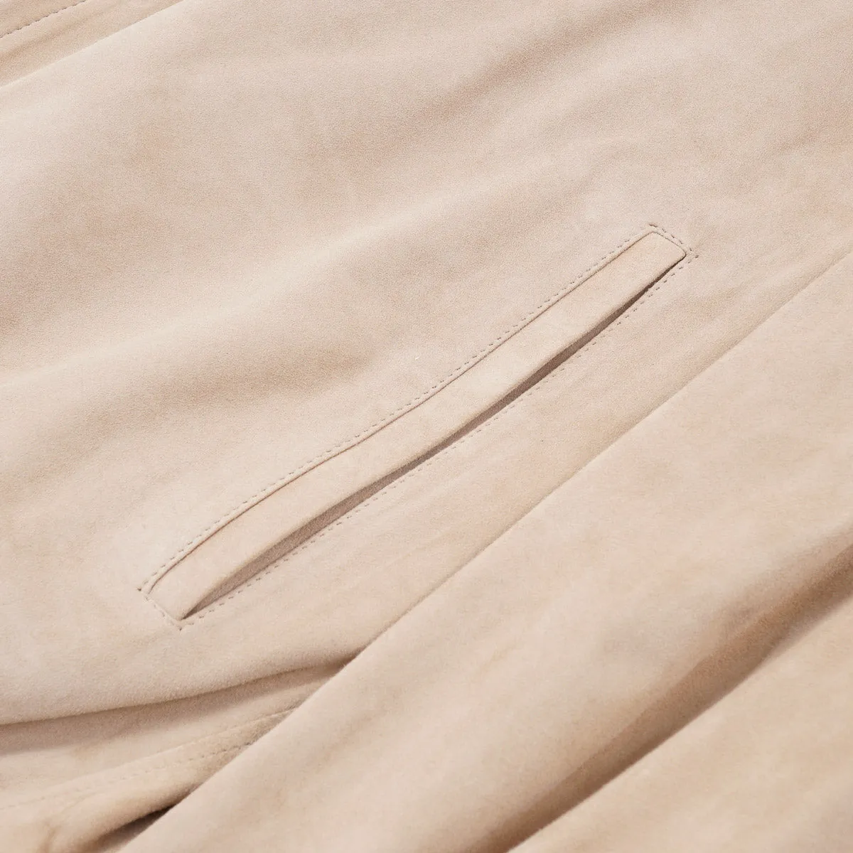 Rifugio Wool-Lined Suede Bomber Jacket