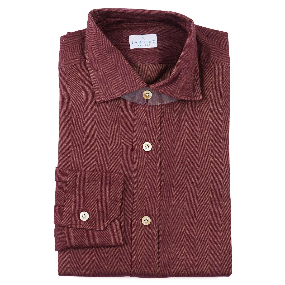 Sannino Extra-Soft Cotton Dress Shirt