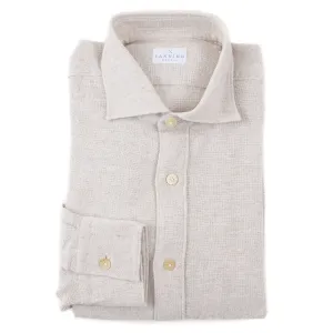 Sannino Slim-Fit Cotton-Wool Shirt