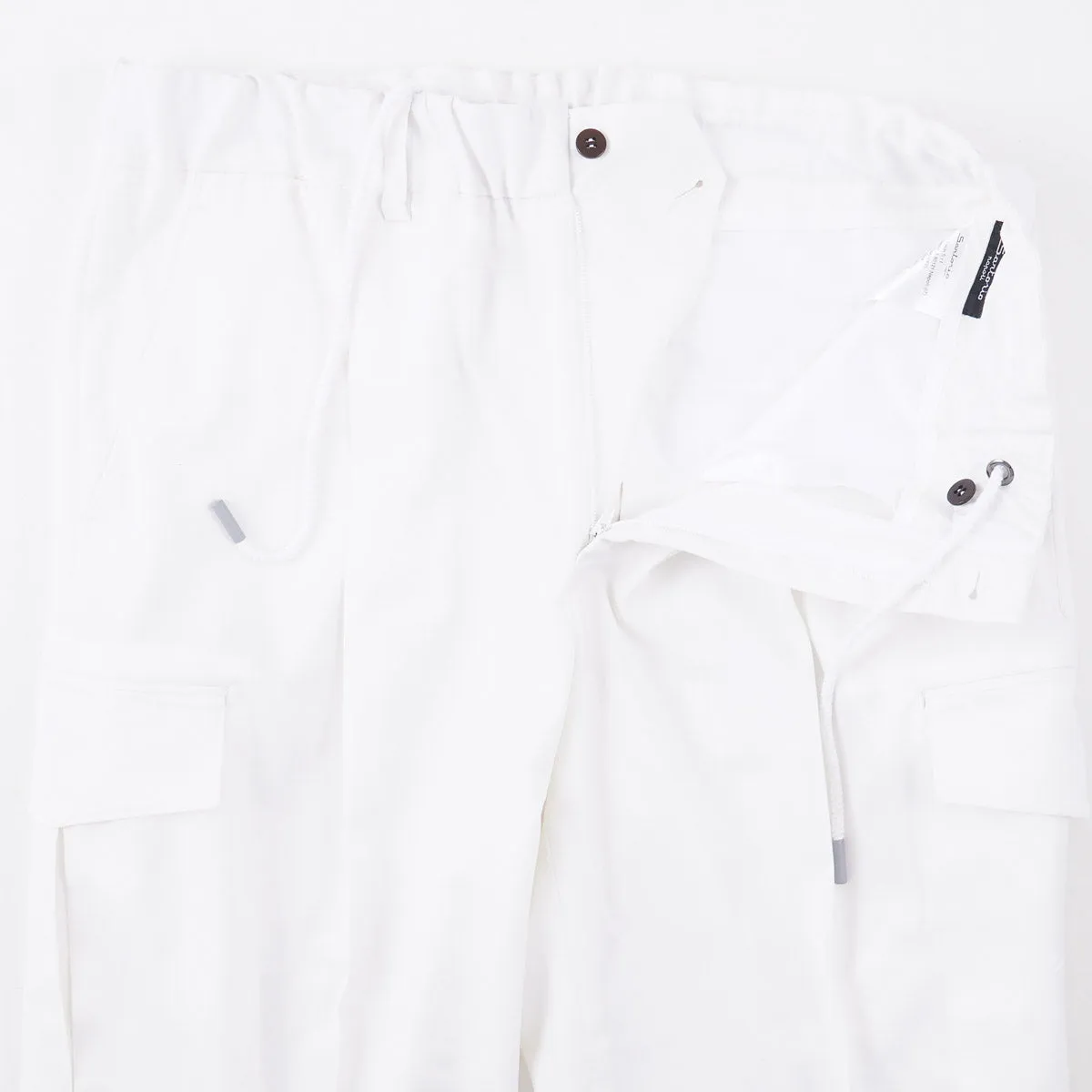 Sartorio Drawstring Pants with Side Pockets