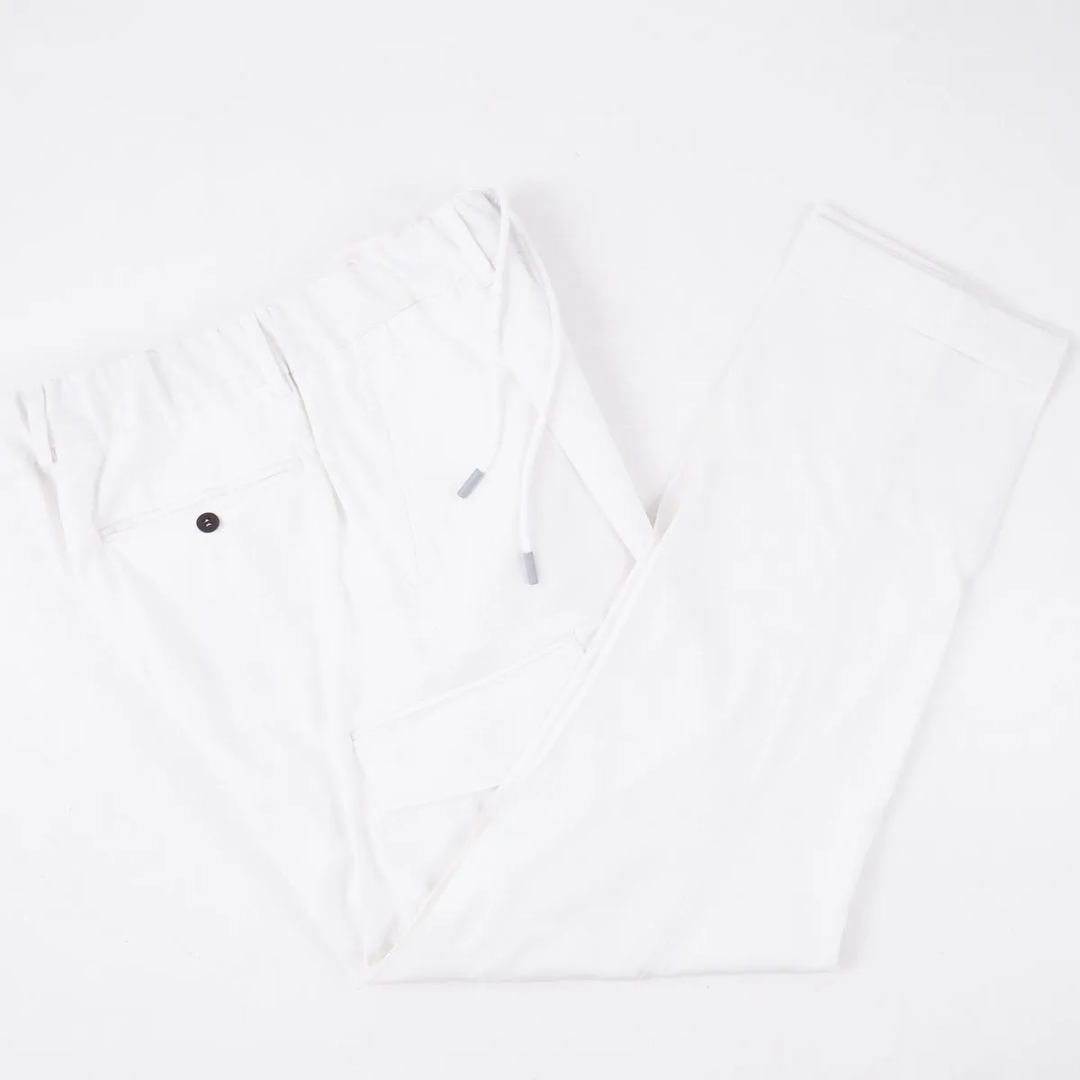 Sartorio Drawstring Pants with Side Pockets