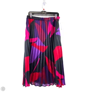 Skirt Maxi By Nine West Apparel In Black & Red. Size: 12