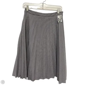 Skirt Midi By Banana Republic In Black & Cream. Size: 2