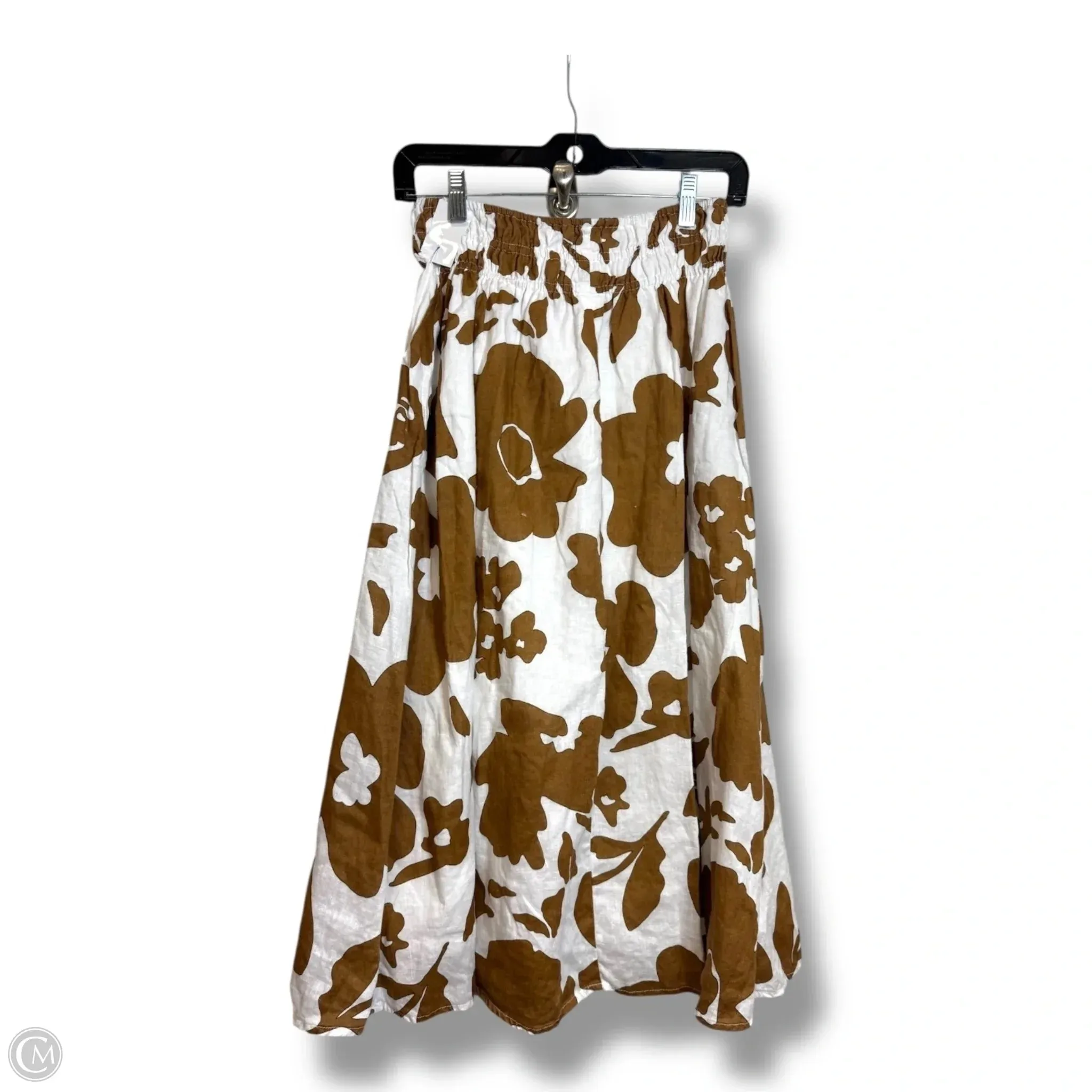Skirt Midi By Clothes Mentor In White. Size: M