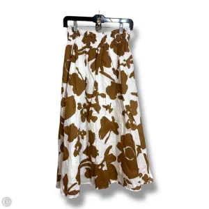 Skirt Midi By Clothes Mentor In White. Size: M