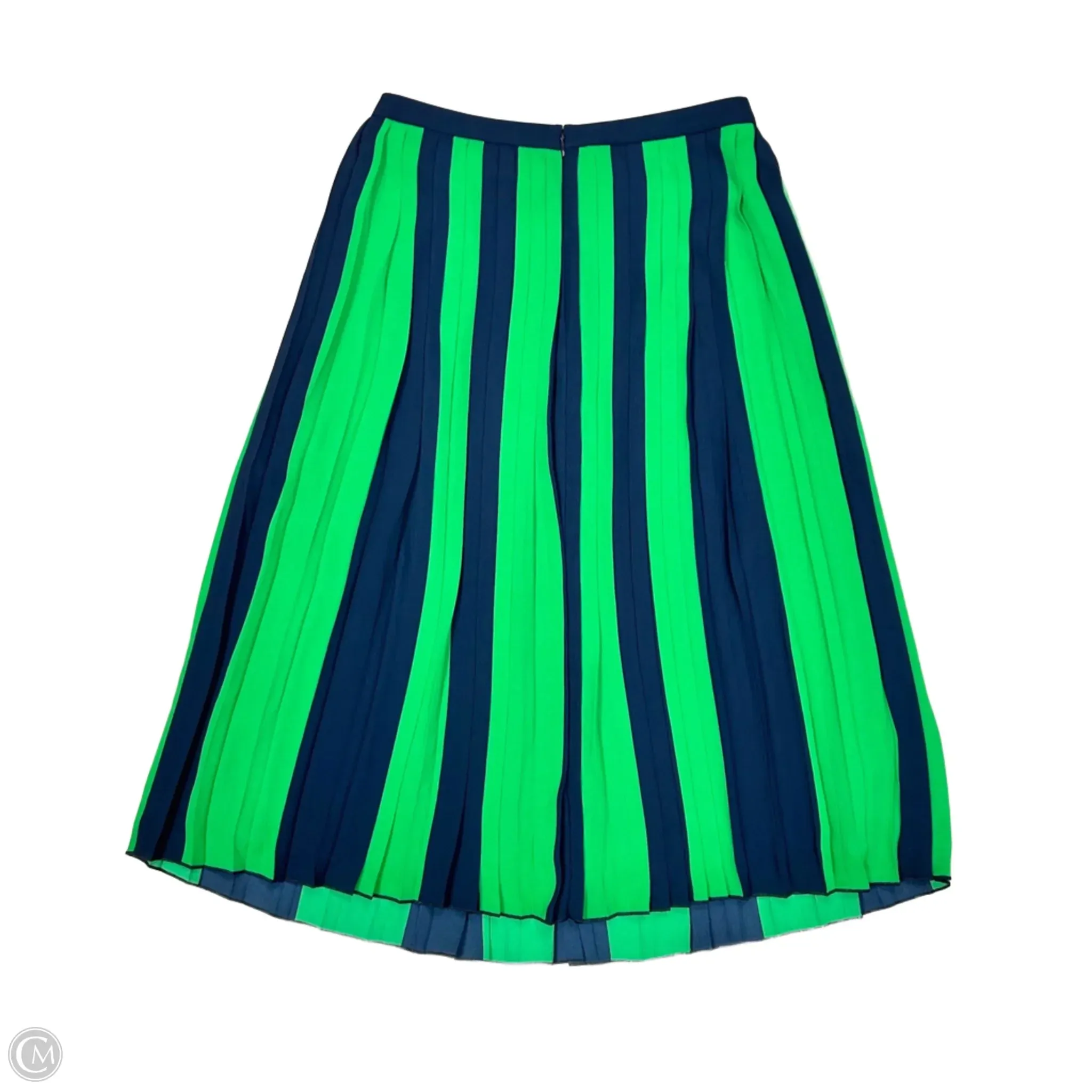 Skirt Midi By J. Crew In Blue & Green. Size: 6