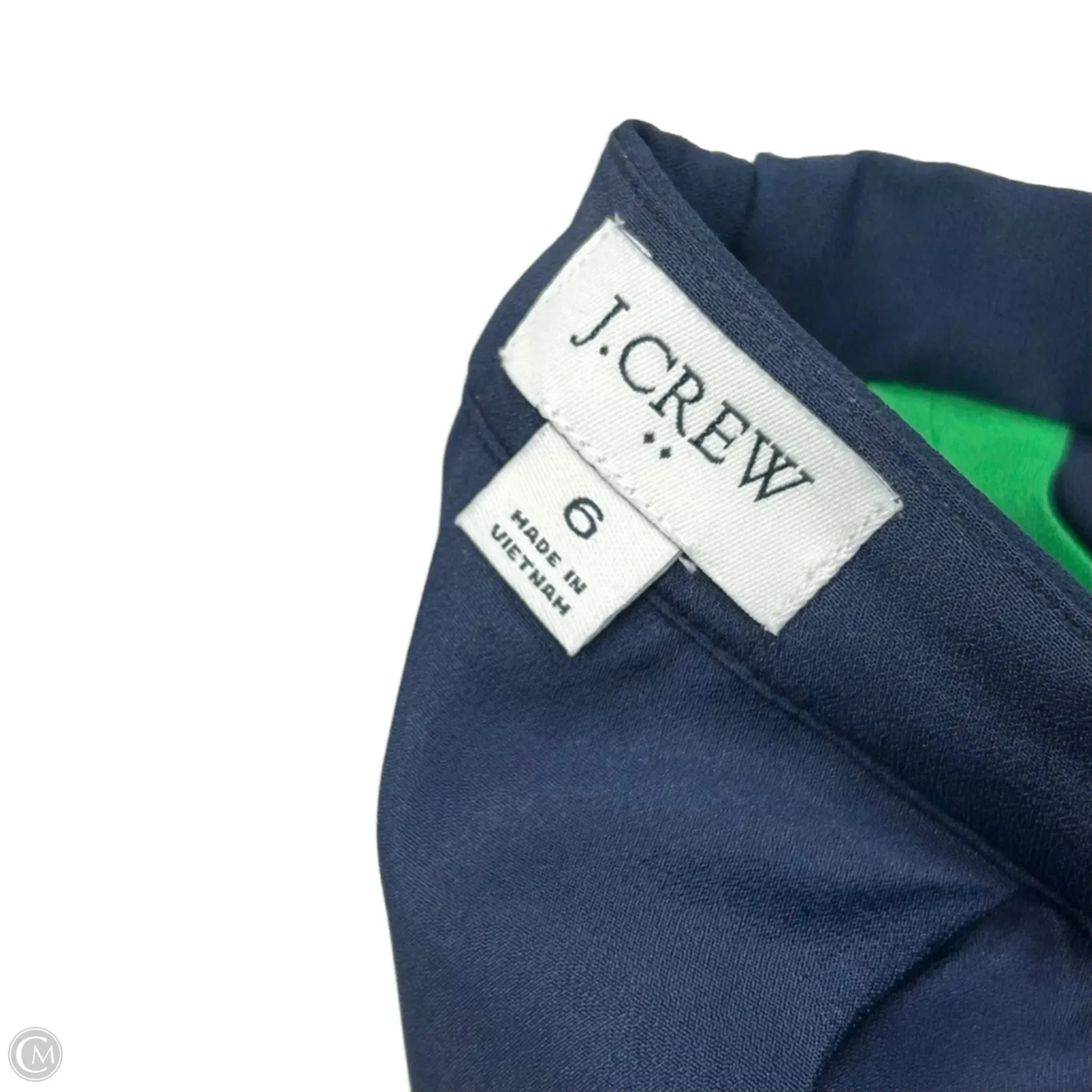 Skirt Midi By J. Crew In Blue & Green. Size: 6