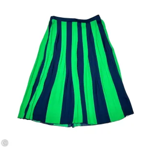 Skirt Midi By J. Crew In Blue & Green. Size: 6