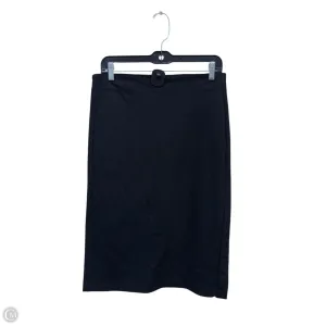 Skirt Midi By Tahari By Arthur Levine In Black. Size: M