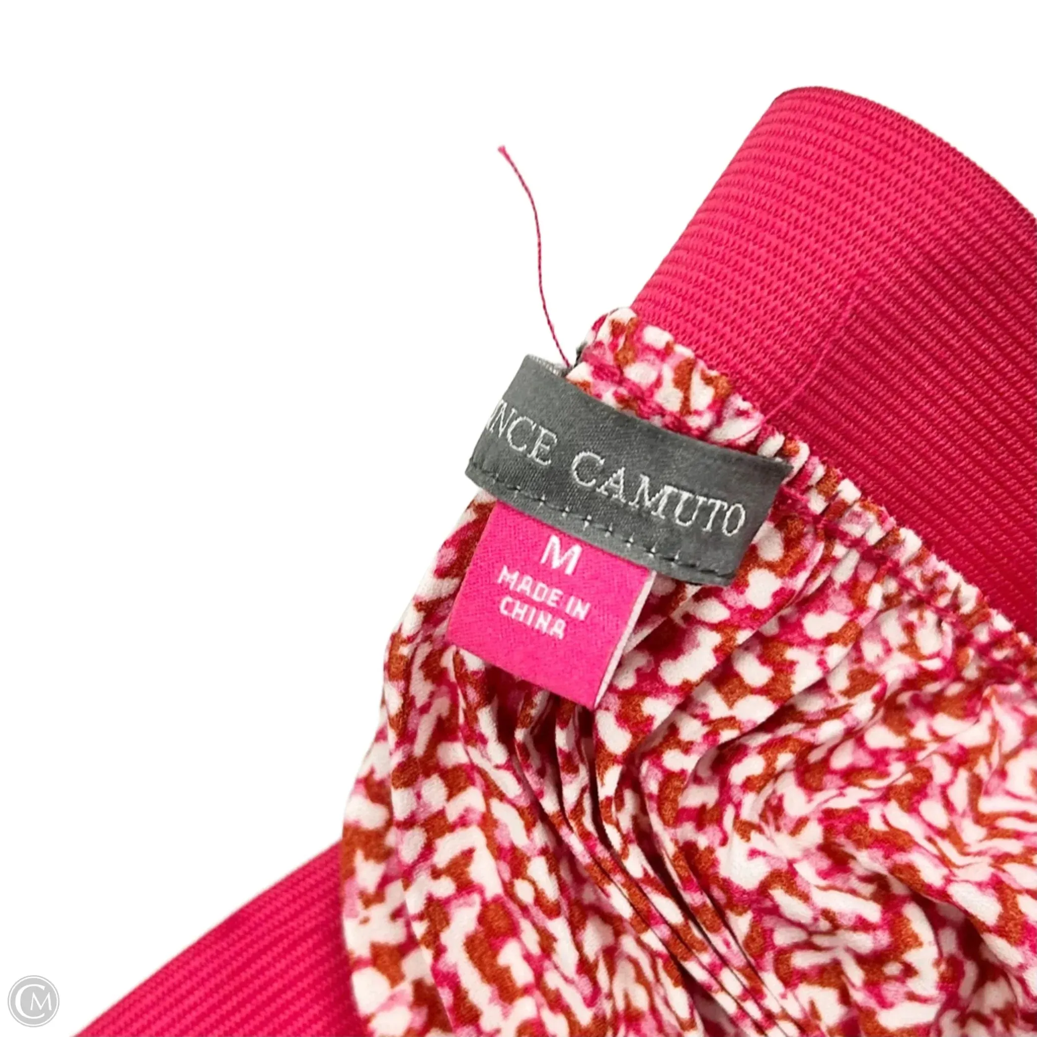 Skirt Midi By Vince Camuto In Pink & White. Size: M