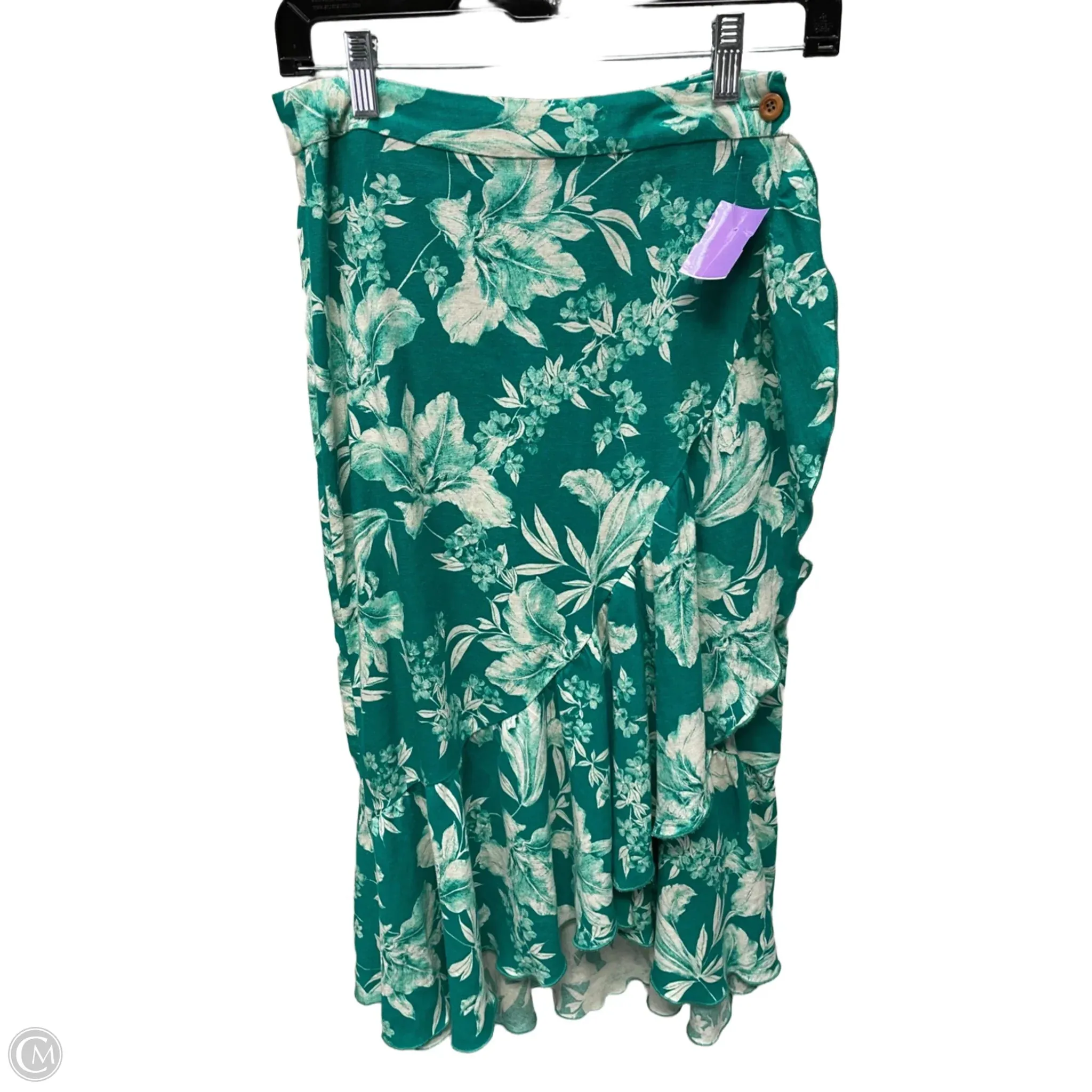 Skirt Midi By Zara In Floral Print. Size: 0